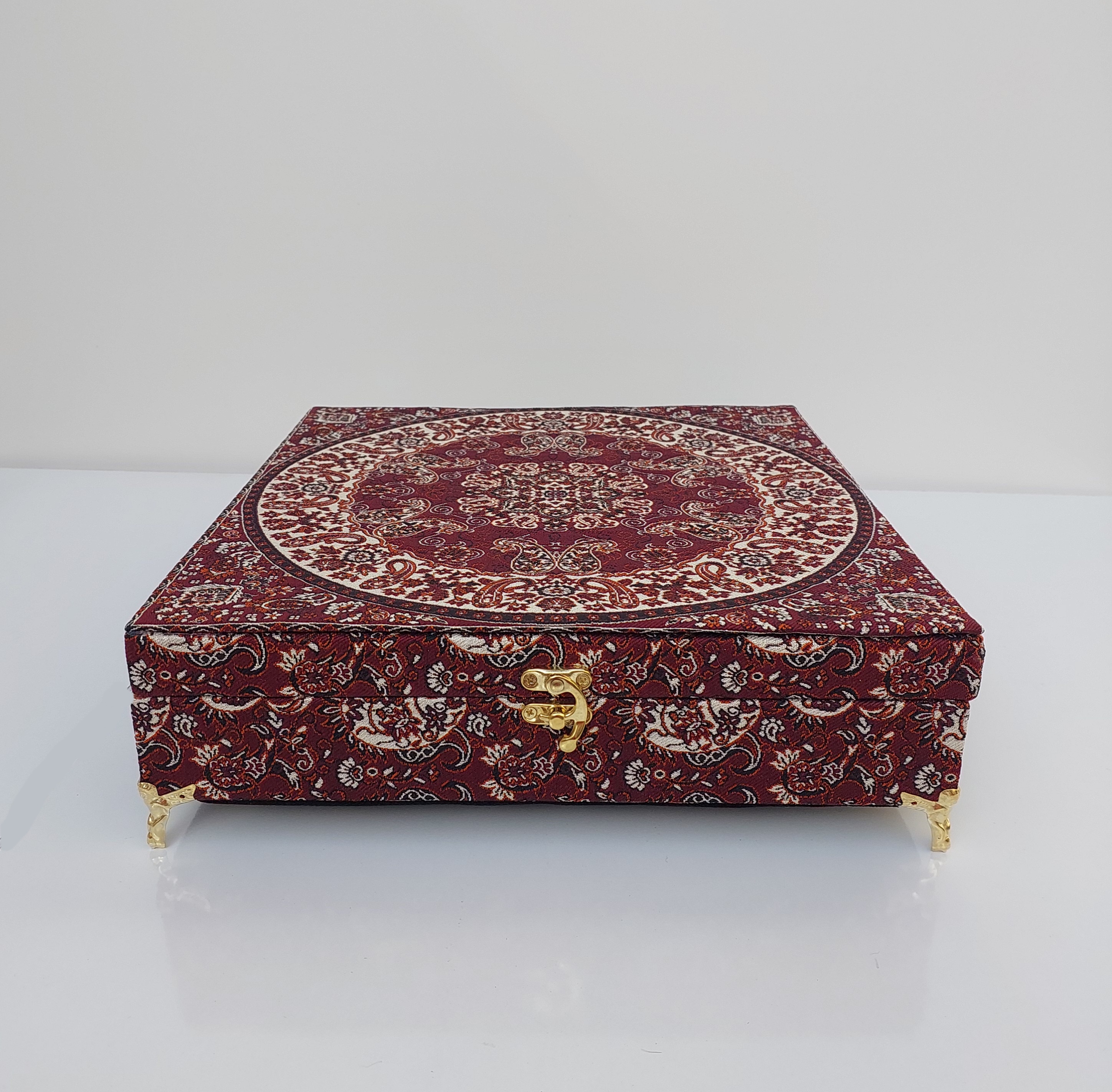 جعبه ترمه مربع ۴۰ در ۴۰